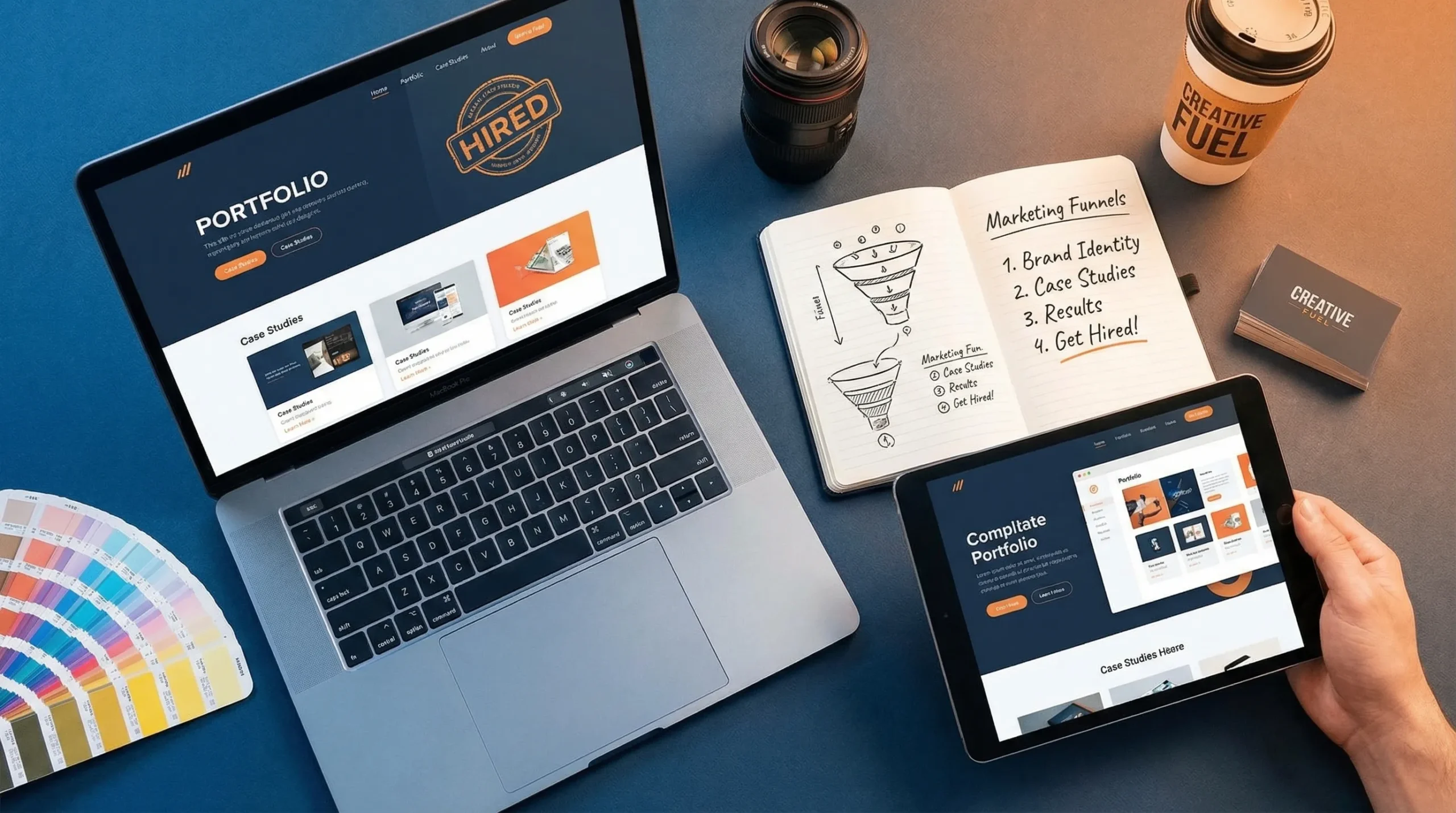 How to Design a Marketing Portfolio That Gets You Hired