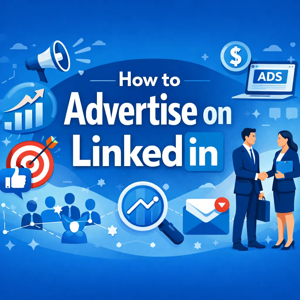 how to advertise linkedin